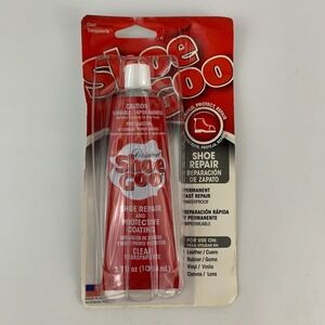 Eclectic Shoe Goo Adhesive Shoe Repair and Protective Coating Clear 3.7oz NOS